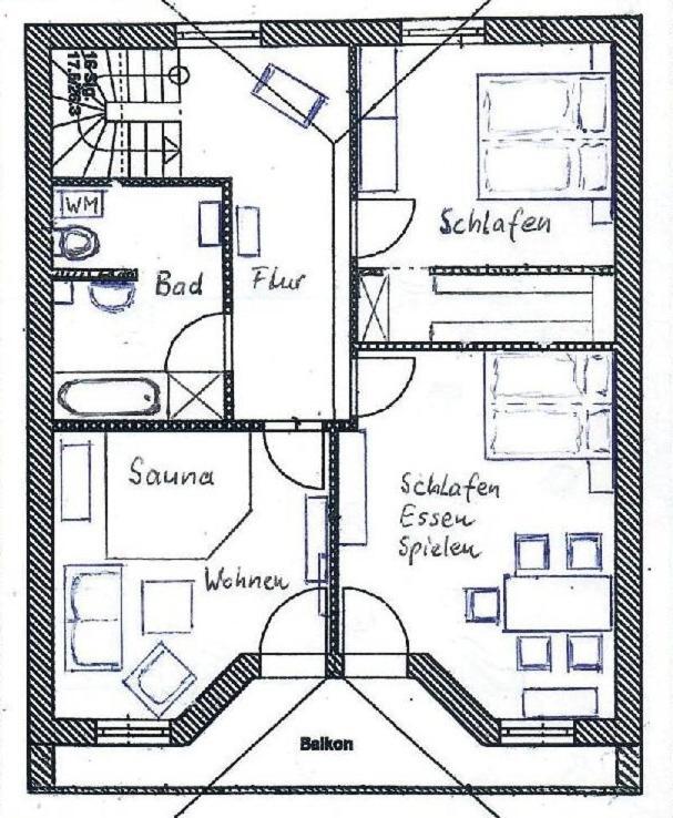 FeWo Hohen Neuendorf bei Berlin mit Sauna und Fuß-SPA Exterior foto